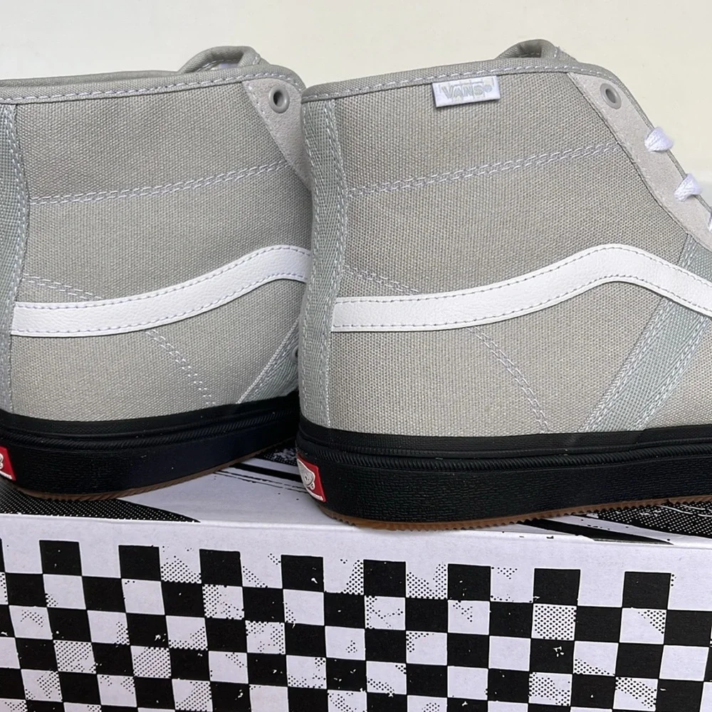 Vans Men’s Crockett High Light Gray/Black VN0A5JIGBH8 Sneakers